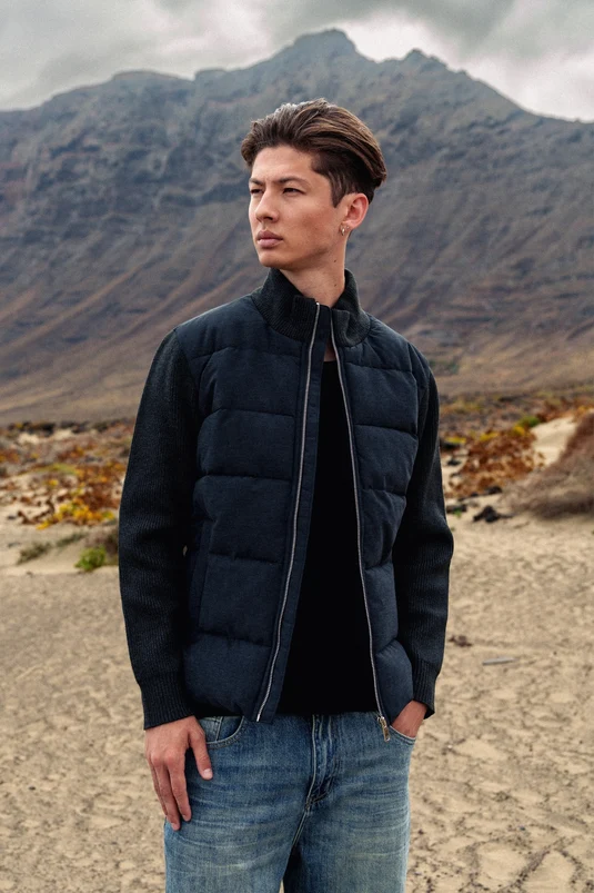 Zwarte Veste Timanfaya van Zayne Paris